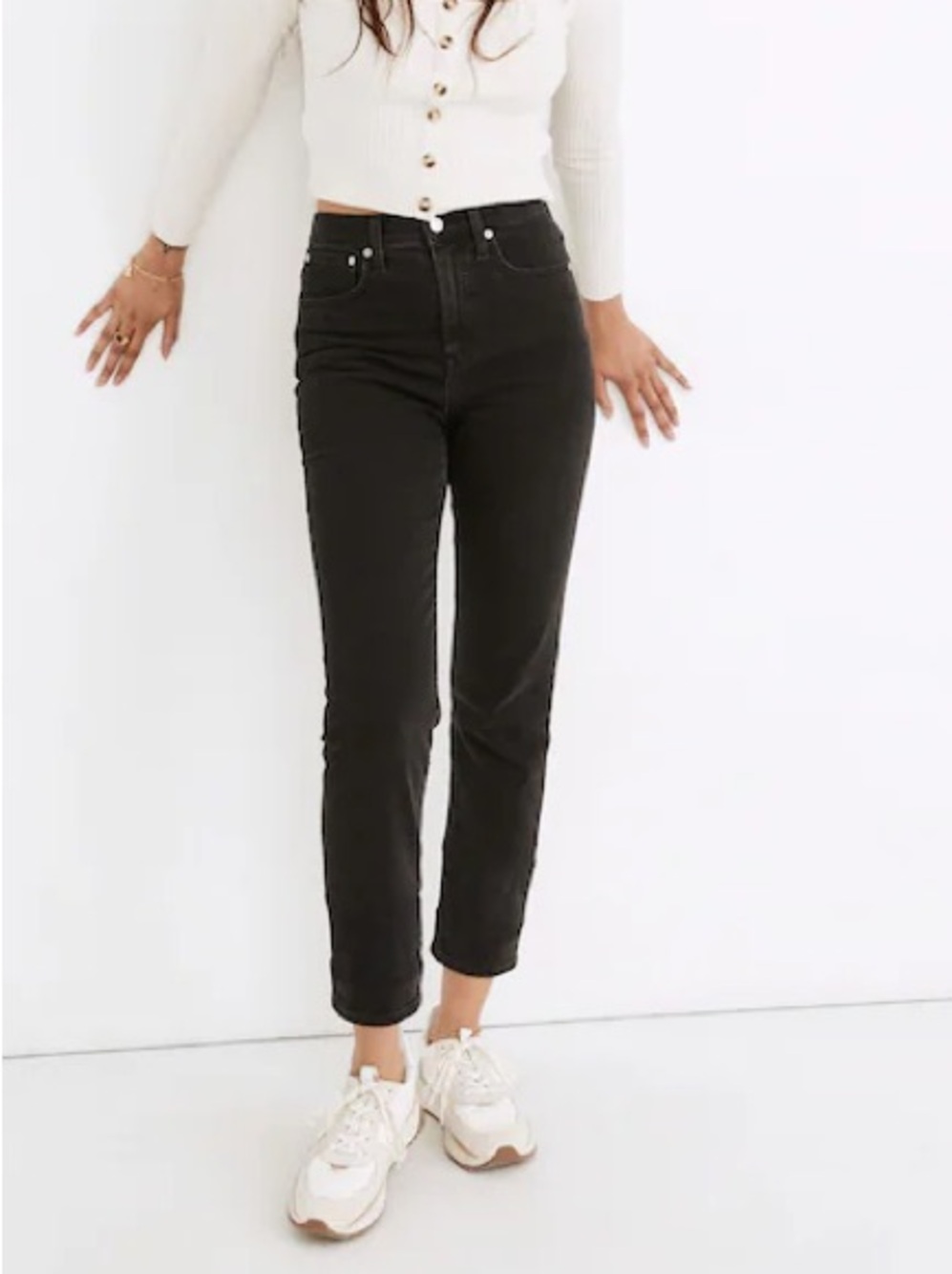 Madewell Classic Straight Jeans in Lunar Wash 30P